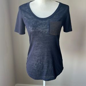 Sioni Top with studded front pocket